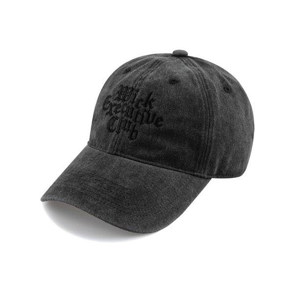Gothic Executive club 스톤워시드 볼캡-차콜