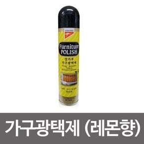 캉가루 가구광택제 420ml 레몬향 목제광택 왁스 코팅