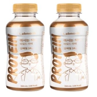  랩노쉬 마시는식사 마일드라떼 프로틴음료 350ml x 15개 (무료배송)