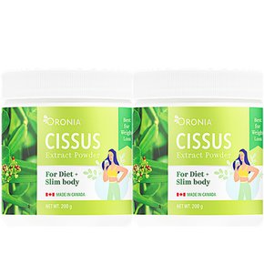 캐나다 오로니아 시서스 추출물 파우더 Cissus Extract Powder 200g 2개