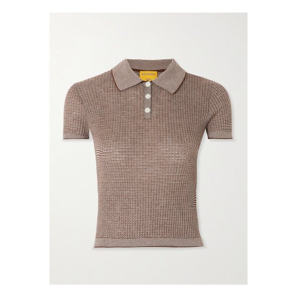 게스트인레지던스 골지 캐시미어 폴로 스웨터 브라운 1647597350324127