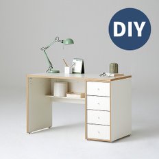 샘 책상 120cm 하부서랍형 DIY(컬러 택1)