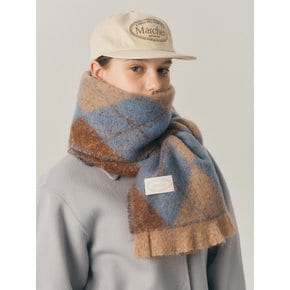 Argyle chunky muffler_4color