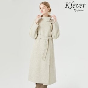 진도 Klever 스탠드카라 울 코트(K8S3CT02)