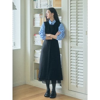 유어네임히얼 오간자 레이어드 원피스 (2COL) Y40027