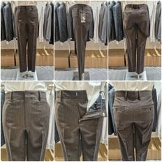 F/W 프리미엄 스트레치 브라운 스트라이프 캐주얼정장바지 (RPLMSP56)