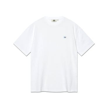 LEE 레이블 티셔츠 화이트 LE2503ST01WH