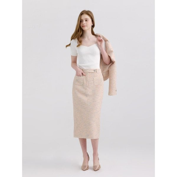 소프트 트위드 스커트 (2color)