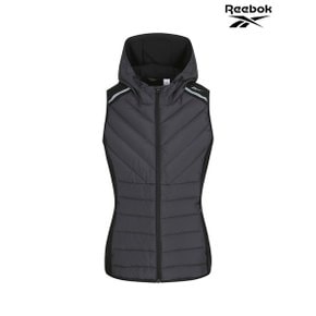 여성 트레이닝 경량 후디 베스트 W DMX TR HBRD VEST REJU1F323BK_P333711698