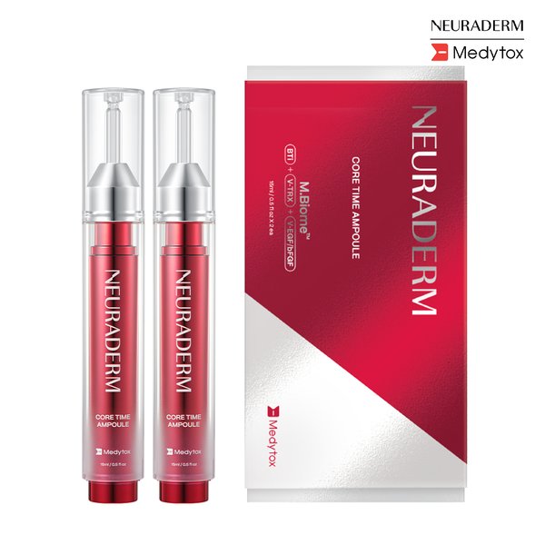 메디톡스 뉴라덤 코어타임 앰플 기획 (15ml *2) 1 Box