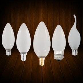 타로시 두영 촛대구 샹들리에 E26 25W 백열전구