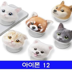 아이폰 12 sugarcat멍냥이 톡젤리 케이스_WAE28B7