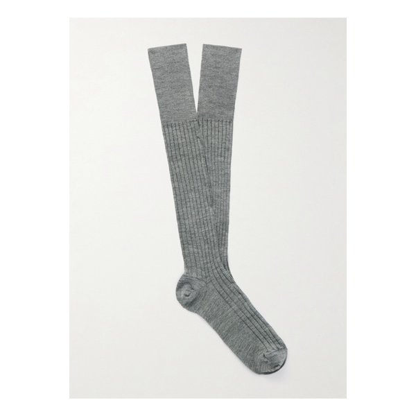 브루넬로쿠치넬리 리브 울 캐시미어 블렌드 양말 46376663162901798