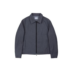 Wool Crop Essential Jacket (Charcoal)