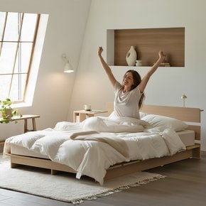 바람솔솔 콘센트 저상형 무대 S,SS 침대 프레임 1200mm