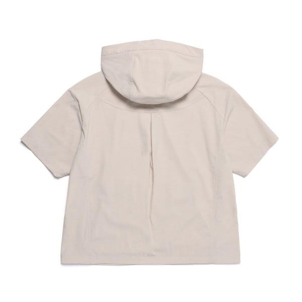 [여주점] N252WTS170 여성 프로즌큐브 반팔 후디 OAK BEIGE