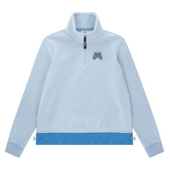 MARTINE GOLF [정상가 258000원]여성 반집업 플리스 티셔츠 L블루 (Q0C140341)