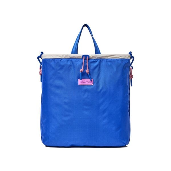 [UNISEX] 트래블 멀티 펑션 립스탑 패커블 토트백 - 크루즈블루/화이트 UBT7126NRSCWF
