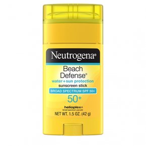 Neutrogena, 비치 방어, 선스크린 스틱, SPF 50+, 1.5 온스 (42 g)