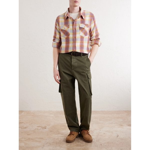 갓 트루 캐시미어 체크 캐시미어 셔츠 46376663163034121