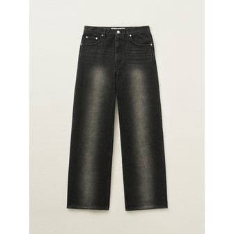 세터 브루클린 뉴트로 와이드 워시드 데님 팬츠_뉴트로 블랙