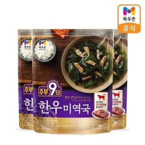 주부9단 한우 미역국 450g x 3팩