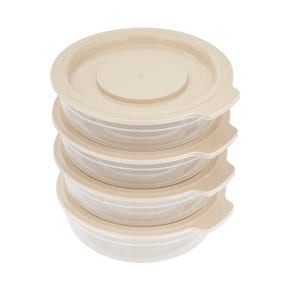 꾸노 따끈한끼 밥용기 (450ml/4P)