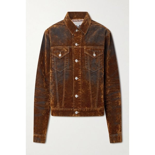 플로크 데님 재킷 46376663162975965