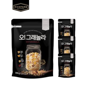 오그래놀라 300g x 4팩 뮤즐리 시리얼