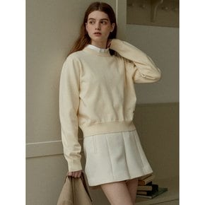 Basic round knit_Ivory