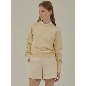 Basic round knit_Ivory