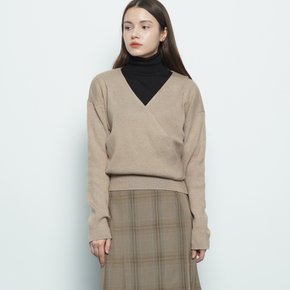 W39 rap knit darkbeige