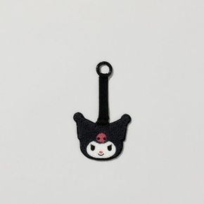 LPK Face Keyring Kuromi Black