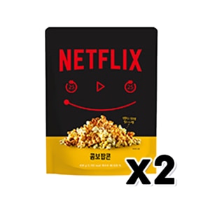 넷플릭스 콤보팝콘 특대형 봉지스낵 400g x 2개