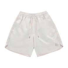 SATIN SEMI BOXING SHORT PANTS (MAN) BEIGE 샤틴복싱MAN) 베이지 SPMSBX-BEG