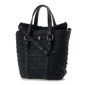 [헬렌 카민스키] BAG51190 CHARCOAL BLACK 여성 피니밀 S 브리들 라피아 토트백 _SSG