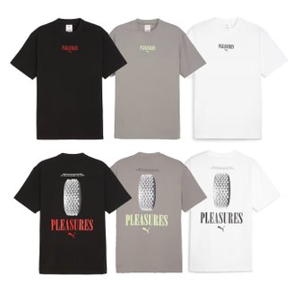 푸마 X 플레저스 그래픽 반팔 티셔츠 PLEASURES Graphic Tee 624096 01 02 62