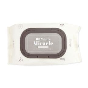 BB 화이트 미라클 물티슈 물티슈 캡형물티슈 일회용물티슈 휴대용물티슈 유아물티슈 아기물티슈 휴대용물티
