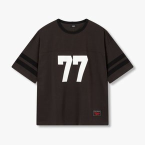 [MEN] 77스포츠 크루넥 티셔츠 9154222311 BROWN