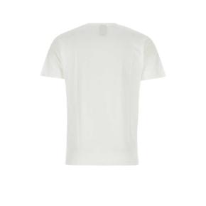 White cotton t shirt TPANTHERS WD018