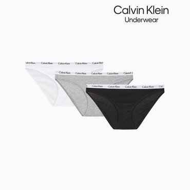 Calvin Klein Underwear 여성 캐러셀 비키니 3PK (QP1258O-MP1)