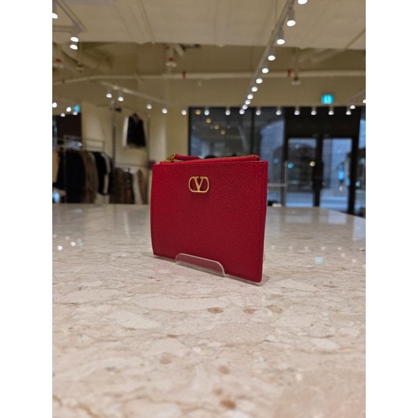 [부산점] 여성 V로고 시그니처 지퍼 카드지갑 8W2P0AK9SNP-JU5