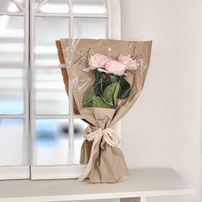 아리나 크라프트지 레터링 장미 꽃다발 유치원 졸업 학예회 재롱잔치 생일선물