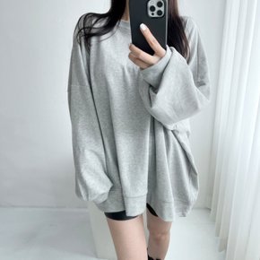 / 간절기 긴팔 라운드넥 박시 오버핏 티셔츠 맨투맨 6컬