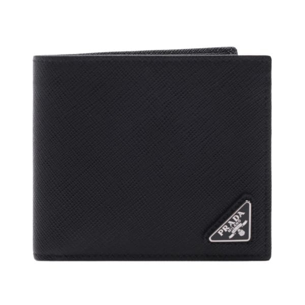 [부산점] [프라다] 26SS 남성 사피아노 삼각로고 반지갑 (2MO513 QHH F0002 26S)