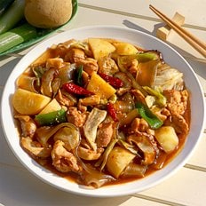 안동식 순살 매콤 찜닭 2인분 밀키트