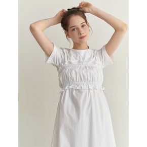 Flavor layered set dress (white)