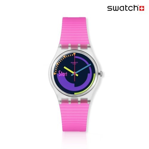 [본사] 네온 SWATCH NEON PINK PODIUM SO28K111