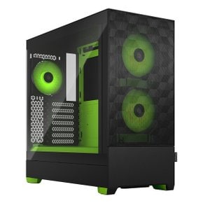 [브라보] Fractal Design Pop Air RGB Clear Core (Green)