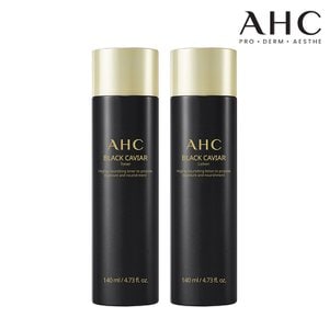 AHC 블랙 캐비어 토너/로션 140ml (택1)